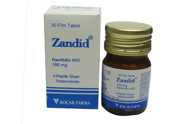 ZANDID 150 mg 30 tablet {8699828090632} kutu görseli