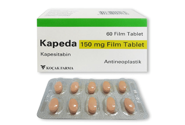 KAPEDA 150 mg 60 film tablet kutu görseli