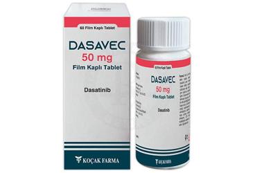 DASAVEC 50 mg film kaplı tablet (60 tablet) kutu görseli