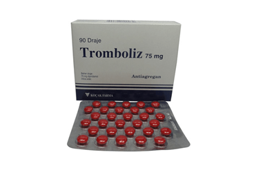TROMBOLIZ 75 mg 90 draje kutu görseli