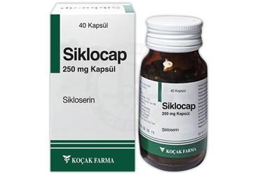 SIKLOCAP 250 mg 40 kapsül kutu görseli