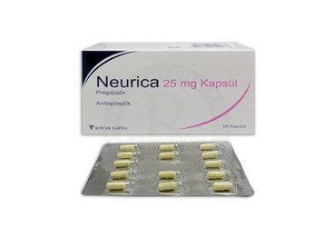 NEURICA 25 mg 56 kapsül kutu görseli