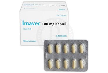 IMAVEC 100 mg 120 kapsül kutu görseli