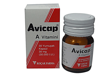 AVICAP 30 mg 30 yumuşak kapsül kutu görseli
