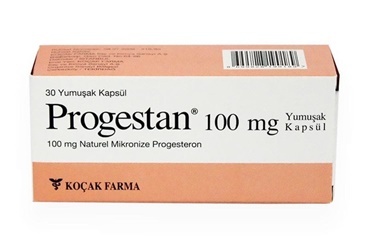 PROGESTAN 100 mg 30 yumuşak kapsül kutu görseli