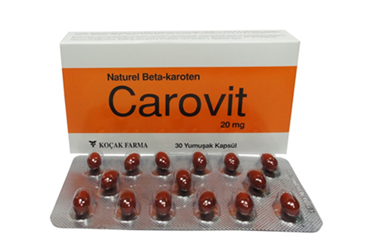 CAROVIT 20 mg 30 YUMUŞAK kapsül {8699828190226} kutu görseli
