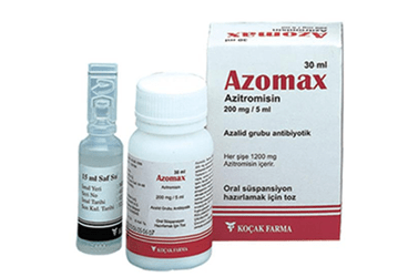 AZOMAX oral 5 ml 200 mg 30 ml toz kutu görseli