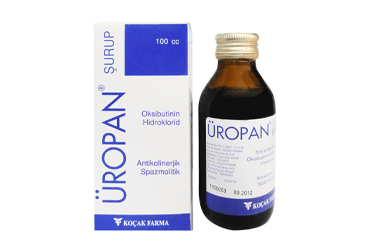 UROPAN 5 mg 250 ml şurup {8699828570141} kutu görseli