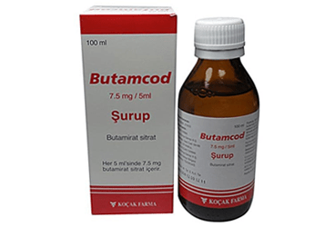 BUTAMCOD 7.5 mg / 5 ml şurup 200 ml kutu görseli
