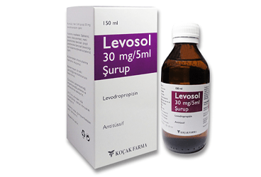 LEVOSOL FORT 60 mg / 5 ml şurup (75ML) kutu görseli