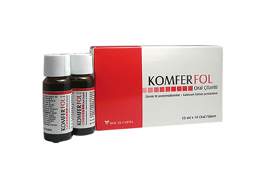 KOMFER FOL oral çözelti 10 flakon kutu görseli