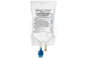 %3 Sodyum Klorür çözeltisi 150 ml (setsiz) kutu görseli