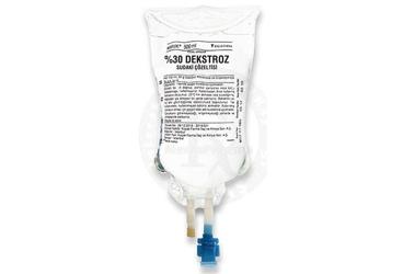 %30 DEKSTROZ sudaki çözeltisi 500 ml (setli-MEDIFLEKS) kutu görseli