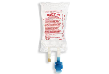 TEOBAG 200 enjektabl çözelti 100 ml (MEDIFLEKS setsiz) kutu görseli