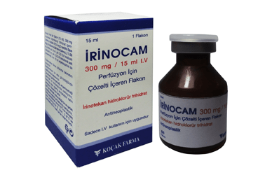 IRINOCAM 300 mg/15 ml IV perfüzyon için enjektabl steril solüsyon kutu görseli