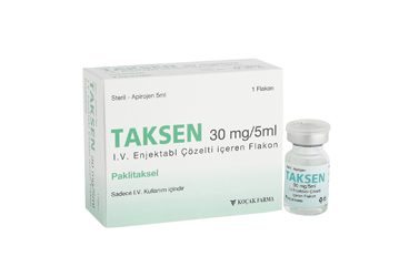 TAKSEN 30 mg/5 ml IV enj. çöz.içeren flakon kutu görseli