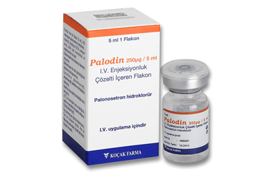 PALODIN 250 mcg/5 ml IV enjeksiyonluk çözelti içeren flakon kutu görseli