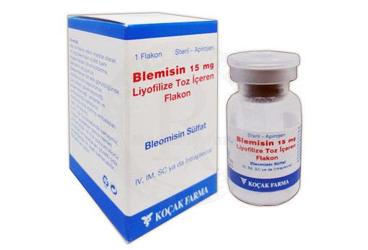 BLEMISIN 15 mg liyofilize toz içeren flakon kutu görseli