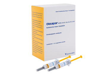 OKSAPAR 4000 ANTI-XA IU/0.4 ml kull.hazır enjektör kutu görseli
