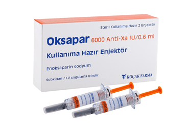 OKSAPAR 6000 ANTI-XA IU/0.6 ml kull.hazır enjektör kutu görseli