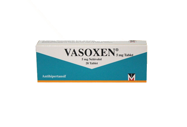 VASOXEN 5 mg 84 tablet kutu görseli