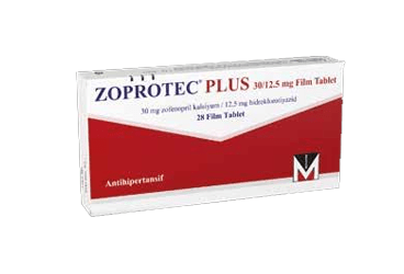 ZOPROTEC PLUS 30/12.5 mg 28 film tablet kutu görseli
