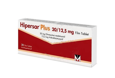 HIPERSAR PLUS 20 mg/12.5 mg 84 film tablet kutu görseli
