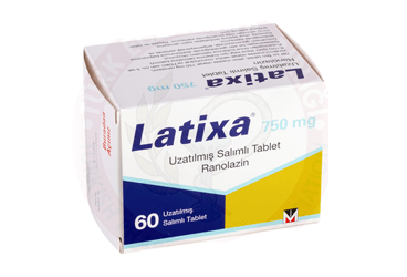 LATIXA 750 mg uzatılmış salınımlı 60 tablet kutu görseli