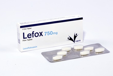 LEFOX 750 mg film tablet (7 tablet) kutu görseli