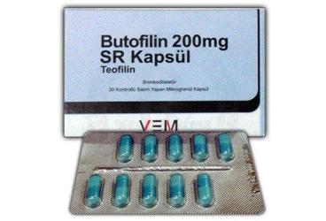BUTOFILIN 200 mg SR 30 kapsül kutu görseli