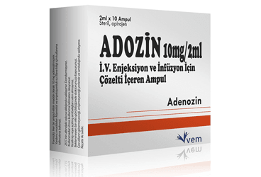 ADOZIN 10 mg/2ml IV enjeksiyon ve infüzyon için çözelti içeren 2ml 10 ampül kutu görseli