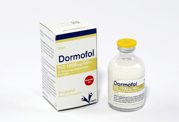DORMOFOL %1 500 mg/50 ml IV infüzyonluk/enjeksiyonluk emülsiyon (1 flakon) kutu görseli