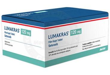 LUMAKRAS 120 mg film kaplı tablet (240 tablet) kutu görseli