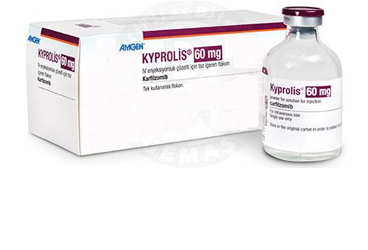 KYPROLIS 60 mg IV enjeksiyonluk çözelti için toz içeren flakon (1 flakon) kutu görseli