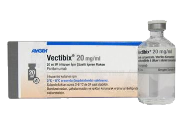 VECTIBIX 20 mg/ml infüzyon çözelti konsantresi 5 ml kutu görseli