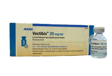 VECTIBIX 20 mg/ml infüzyon çözelti konsantresi kutu görseli