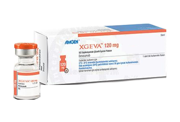 XGEVA 120 mg SC. enjeksiyonluk çöz. içeren 1 flakon kutu görseli