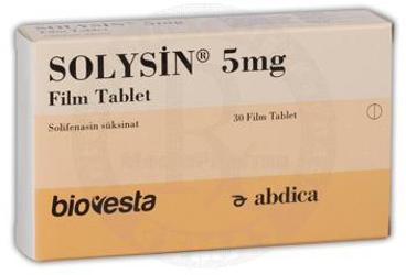 SOLYSIN 5 mg 30 film tablet kutu görseli