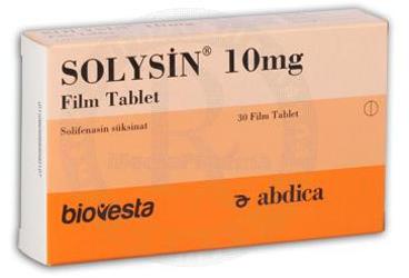 SOLYSIN 10 mg 30 film tablet kutu görseli