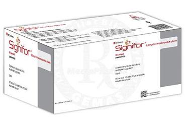 SIGNIFOR 0 3 mg/1ml enjeksiyonluk çözelti (60 ampül) { Recofarma } kutu görseli