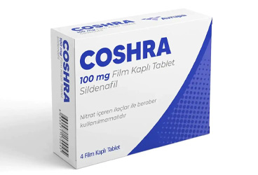 COSHRA 100 mg film kaplı tablet (8 tablet) kutu görseli